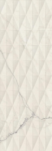 Плитка Marazzi Italy Allmarble Wall Statuario Struttura Pave Lux 3D 40х120