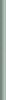 Бордюр Meissen Trendy карандаш зеленый 1,6х25 Артикул: A-TY1C021-50/N