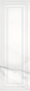 Плитка Meissen Gatsby рельеф белый 25х75 Артикул: GTU052