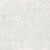 Керамогранит Cemento декор белый структурный Rett 60x60