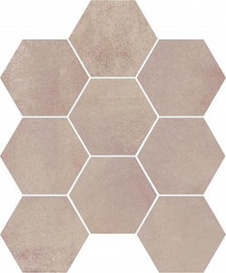 Декор Meissen Вставка Arlequini мозаика, светло-бежевый, 28x33,7