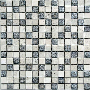 Мозаика Milan-1 из натурального камня 20*20 305*305