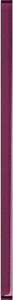Бордюр Meissen Спецэлемент стеклянный: Universal Glass пурпурный 3х75