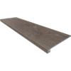 Комплект (Ступень KW03 (33x120) структур. (прямоугол. бортик) без насечек + Подступенок (14,5x120))