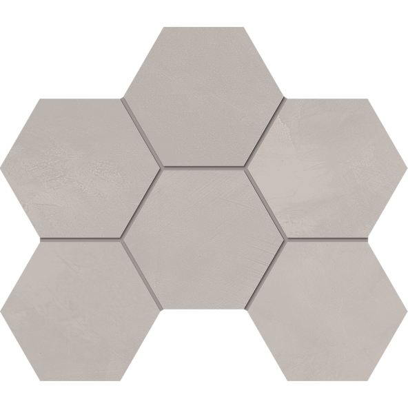 Мозаика GF01 Hexagon 25x28,5 непол.