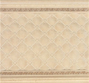 Бордюр APE Zocalo Capitone Crema 15х15