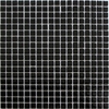Мозаика Super black (стекло) 15*15 300*300