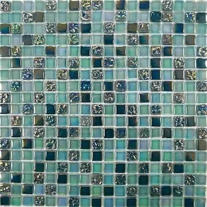 Мозаика Sea Drops (стекло) 15*15 300*300