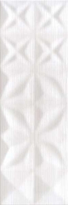 Плитка Meissen Delicate Lines белый (структура) 25х75