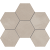Мозаика GF02 Hexagon 25x28,5 непол.