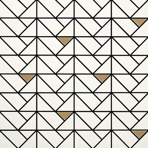 Мозаика Marazzi Italy Eclettica White Bronze 40x40