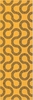 Плитка Meissen Spin Yellow-Black Geo 25х75