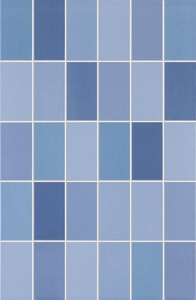 Мозаика Marazzi Italy Плитка Mix-Minimal Azul 25х38