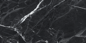 Керамогранит Simbel-pitch мрамор черно-серый