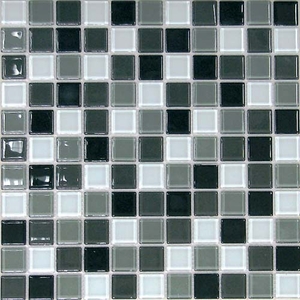 Мозаика Carbon mix (стекло) 25*25 300*300
