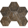 Мозаика BR04 Hexagon 25x28,5 непол.