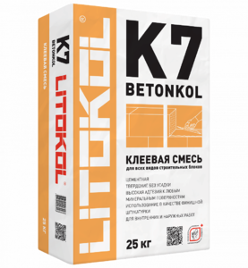 Цементная клеевая смесь BETONKOL K7 25кг