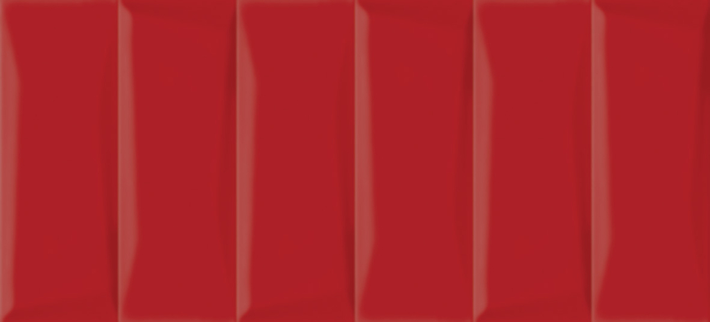 Плитка Cersanit Evolution кирпичи красный рельеф 20x44 EVG413