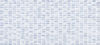 Плитка Cersanit Pudra мозаика голубой рельеф 20x44 PDG043