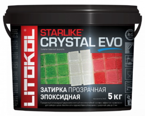 Затирочная смесь STARLIKE EVO S.700 CRYSTAL 5кг