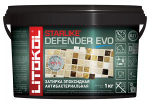 Эпоксидная затирка STARLIKE DEFENDER EVO S.225 Tabacco 1кг