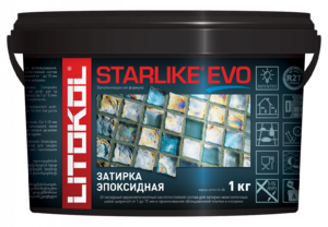 Затирочная смесь STARLIKE EVO S.145 Nero Carbonio 1кг