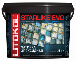 Затирочная смесь STARLIKE EVO S.125 Grigio Cemento 5кг