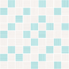 Мозаика на сетке Cersanit Tiffany голубой 30x30 TV2L041