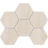 Мозаика SF01 Hexagon 25x28,5 непол.