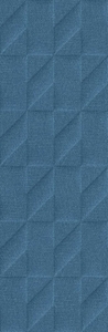 Плитка Marazzi Italy Outfit Blue Struttura Tetris 3D 25x76