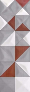 Декор Meissen Вставка Delicate Lines многоцветный 25х75