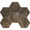 Мозаика BR04 Hexagon 25x28,5 неполированная