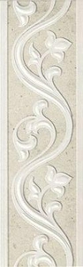 Бордюр Marazzi Italy Декор Fascia Pietra Di Noto Bianco 14,5х45