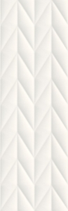 Плитка Meissen French Braid белый рельеф 29х89