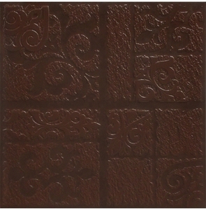 Клинкерная плитка Каир 4Д коричневый рельеф СК000032872