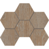 Мозаика KW01 Hexagon 25x28,5 структур.