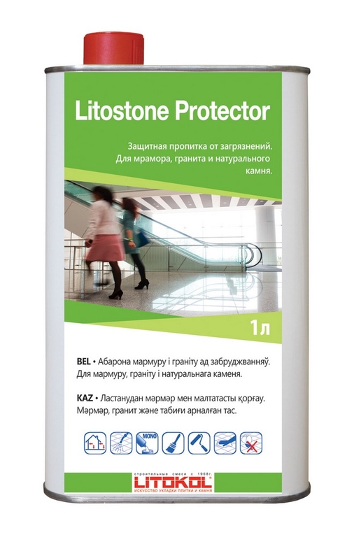 Защитная пропитка от загрязнений LITOSTONE PROTECTOR 1л