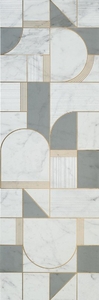 Декор Marazzi Italy Allmarble Wall Altissimo Satin Decoro Club 40x120