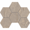 Мозаика BR02 Hexagon 25x28,5 полир.
