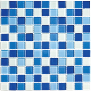 Мозаика Blue wave-3 (стекло) 25*25 300*300