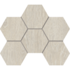 Мозаика KW00 Hexagon 25x28,5 структур.