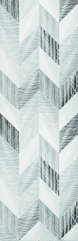 Декор Meissen Вставка French Braid белый 29x89
