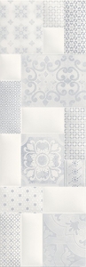 Декор Meissen Вставка Pillow Game пэтчворк белый 29x89