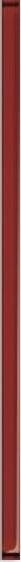 Бордюр Meissen Спецэлемент стеклянный: Universal Glass красный 2х60