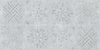Керамогранит Cemento декор светло-серый структурный Rett 120x60