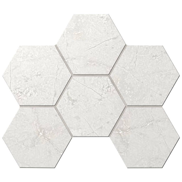 Мозаика MA01 Hexagon 25x28,5 непол.(10 мм)