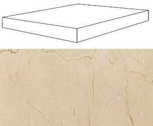 S.S. Cream Scalino Laterale DX 33x60/С.С. Крим Ступень Угловая Правая 33х60 (620070000756)
