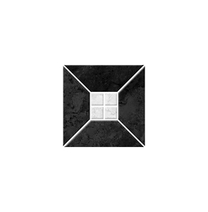 Плитка настенная Риальто 1Т тип 1 черный микс СК000021318