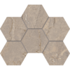 Мозаика BR02 Hexagon 25x28,5 непол.