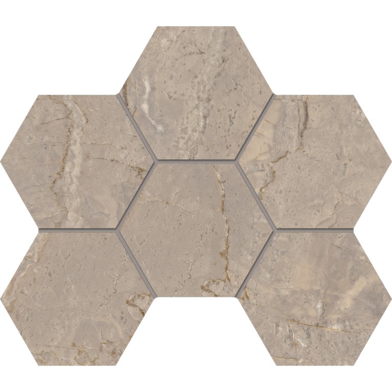 Мозаика BR02 Hexagon 25x28,5 непол.